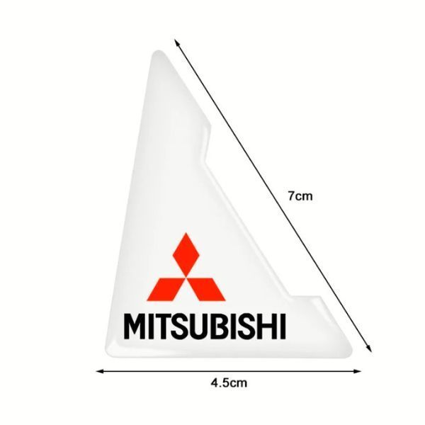 Захисна плівка на кути дверей автомобіля Mitsubishi (4 шт.) 70830 фото
