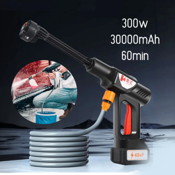 Мойка высокого давления 300w "Zhong" ZH-7 30000mAh 68428 фото