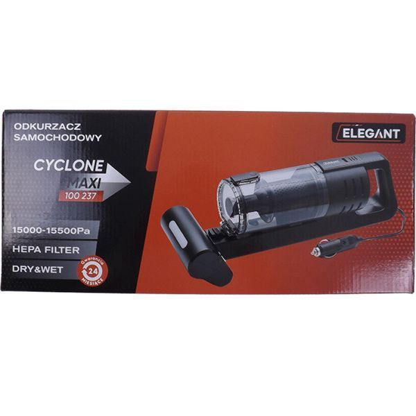 Автопылесос "Elegant" 100237 для сухой и влажной уборки 100W 15500Па 12V 70958 фото