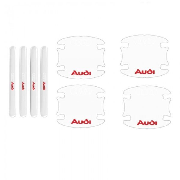Защитная пленка на дверные ручки с логотипом Audi 8 шт. 66160 фото