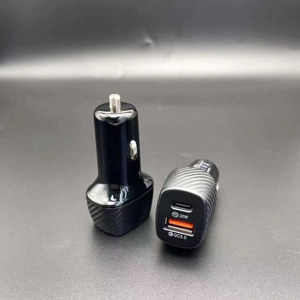 Зарядное устройство в прикуриватель 12/24V / USB+Type-C / PD(20W) + QC3.0(38W) 64964 фото