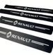 Защитная пленка на пороги с логотипом Renault карбон 4D 69978 фото 2