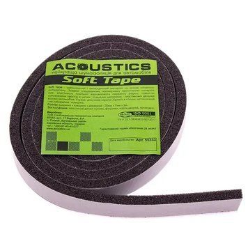 Антискрип лента "ACOUSTICS" Soft Tape 2м*20мм*7мм (поролоновый уплотнитель) 48487 фото