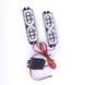 Стробоскоп світлодіодний 12V DRL "Lux tar" ZW-320W (2x6LED) Білий 57912 фото 2