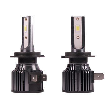Лампы LED H7 "C7" 60W 9600Lm 6000K 9-32V (Chip 3570) с охлаждением 65561 фото