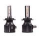 Лампи LED H7 "C7" 60W 9600Lm 6000K 9-32V (Chip 3570) з охолодженням 65561 фото 1