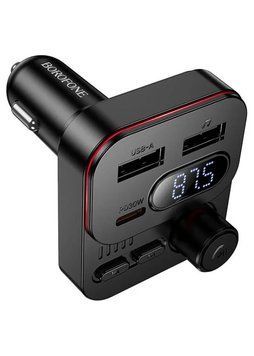 FM-модулятор Bluetooth "BOROFONE" BC61 QC 3.0 71856 фото