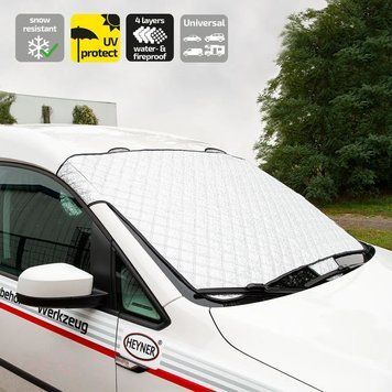 Демисезонная защитная шторка на автомобиль "Heyner" Windscreen Cover Pro145x90см 63096 фото