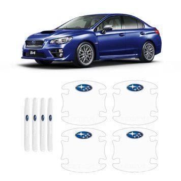 Защитная пленка для дверных ручек Subaru (силиконовая, прозрачная) 66179 фото