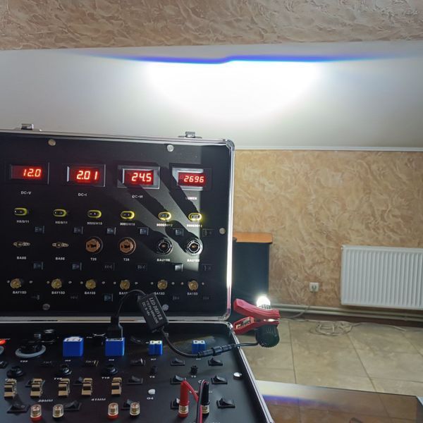 LED Лампи з міні лінзой H7 "Y10" Pro 60w 6000Lm 6000K Canbus anti-EMC 65706 фото