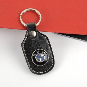 Брелок на ключи BMW кожаный 23548 фото