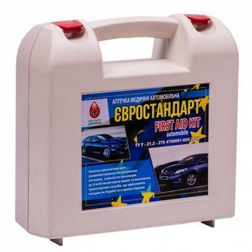 Автомобильная аптечка "Евростандарт" 45644 фото