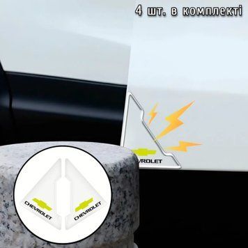 Защитная пленка на углы дверей автомобиля Chevrolet (4шт) 70823 фото