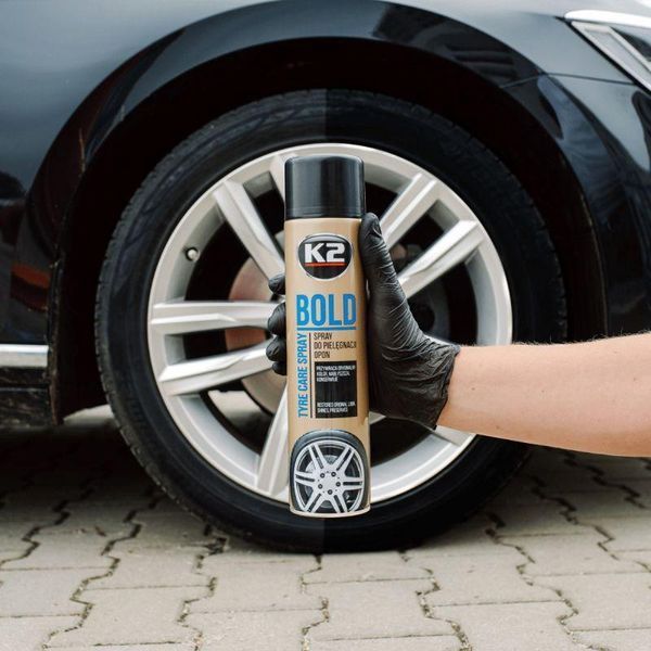 Очисник чорниць шин авто "K2" Bold 600ml 65634 фото