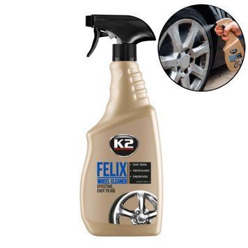 Очиститель дисков и колпаков "К2" Felix 750ml 65629 фото