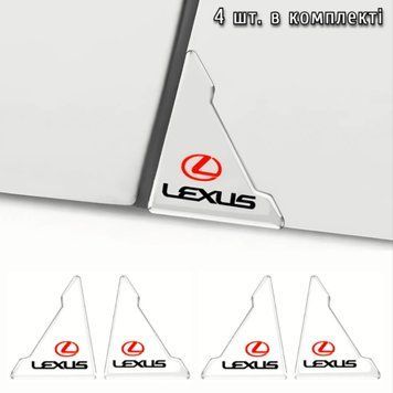 Защитная пленка на углы дверей автомобиля Lexus (4шт) 70826 фото
