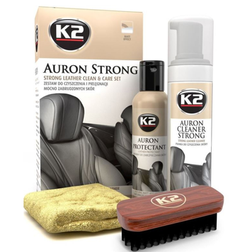 Набор для ухода за кожей салона автомобиля "К2" Auron Strong Set 69238 фото