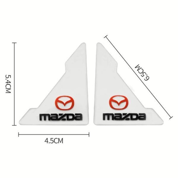 Защитная пленка на углы дверей автомобиля Mazda (4шт) 70821 фото