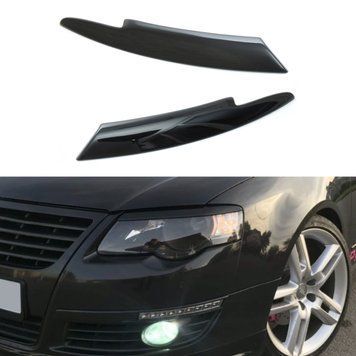 Реснички на фары Volkswagen Passat B6 "AV-Tuning" 35625 фото