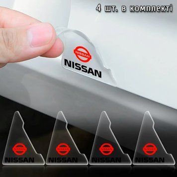 Защитная пленка на углы дверей автомобиля Nissan (4шт) 70829 фото