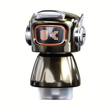 Аромодифузор автомобільний "Робот" (3 змінні картриджі в комплекті) Графіт (Одеколон) 71314 фото