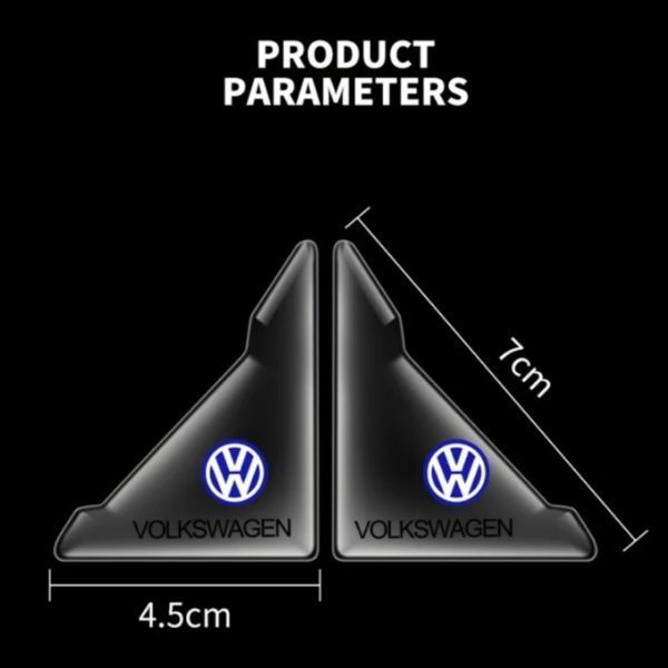 Защитная пленка на углы дверей автомобиля Volkswagen (4шт) 70835 фото