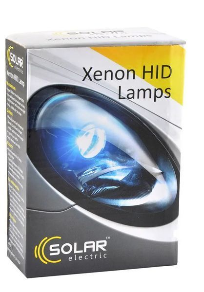 Лампа ксенонова "Solar" H7 5000K 35W (2 шт) 41793 фото
